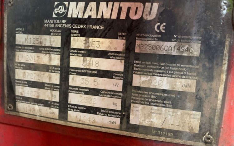 MANITOU MI25D-TXLL-4M70  2735471