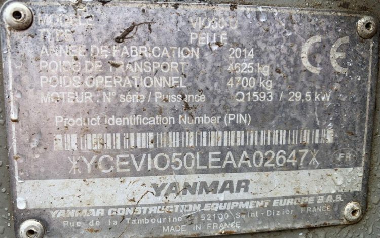 YANMAR VIO50  161607