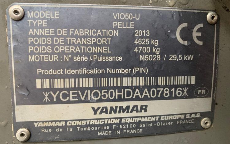 YANMAR VIO50  149193