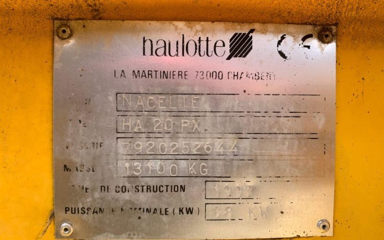 HAULOTTE HA20PX  252644