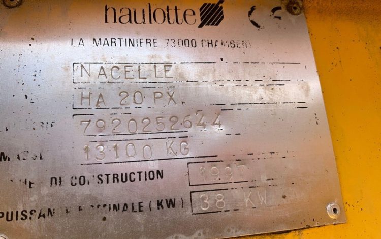 HAULOTTE HA20PX  252644