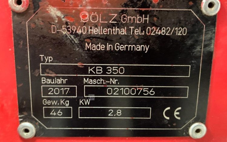 GOLZ KB350  29MAM62026