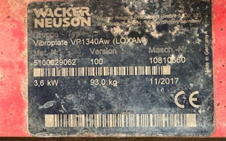 WACKER NEUSON   1MAM62026