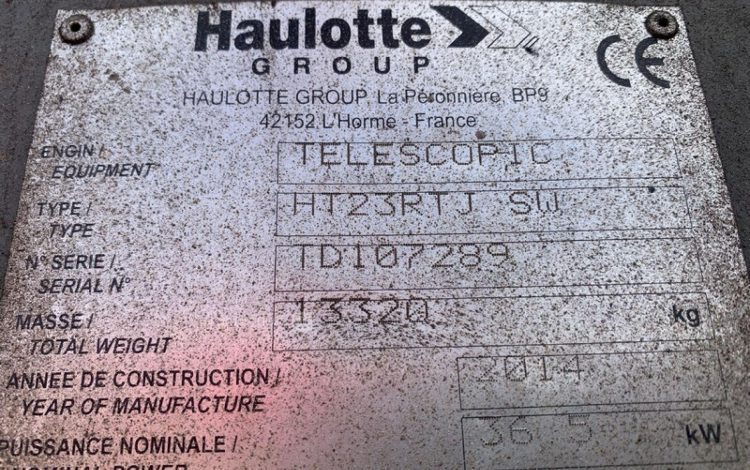 HAULOTTE HT23RTJ  151163