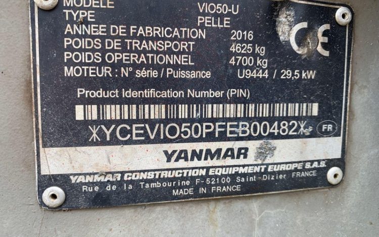 YANMAR VIO50  227492
