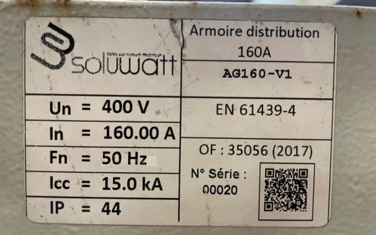 SOLUWATT AG160-V1  49MAM62026