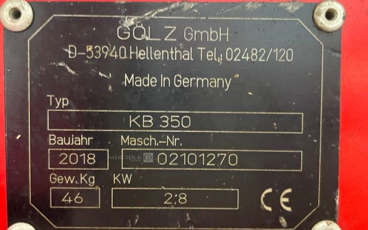 GOLZ KB350  78MAM62026