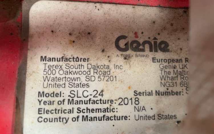 GENIE SLC-24  74MAM62026