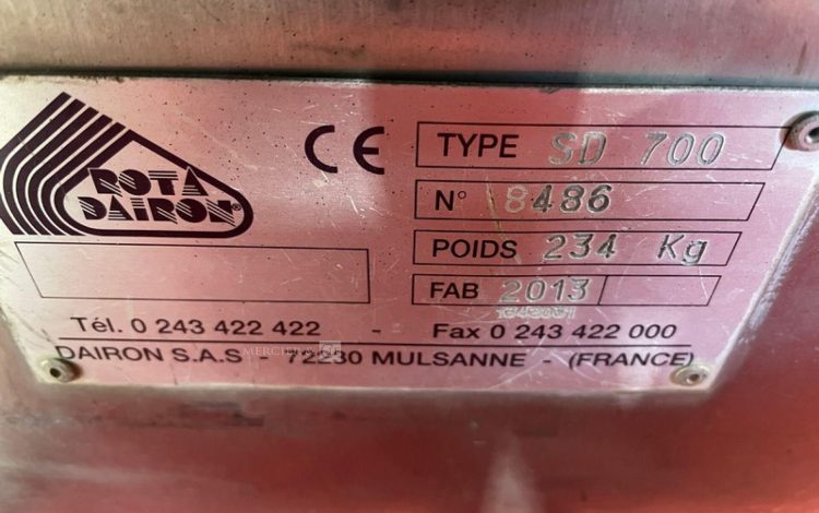 ROTADAIRON SD700  86MAM62026