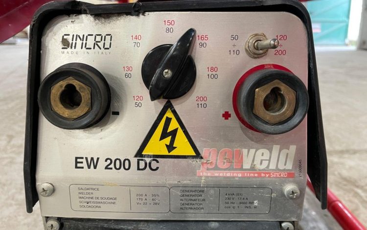 SDMO WELDARC 200  84MAM62026