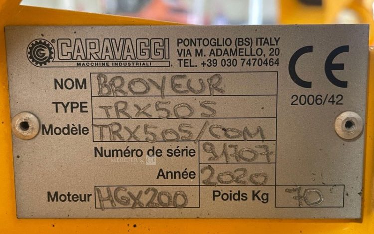 CARAVAGGI TRX50S  BRO010056