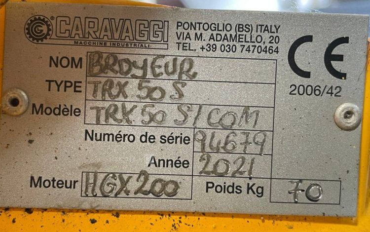 CARAVAGGI TRX50S  BRO010063