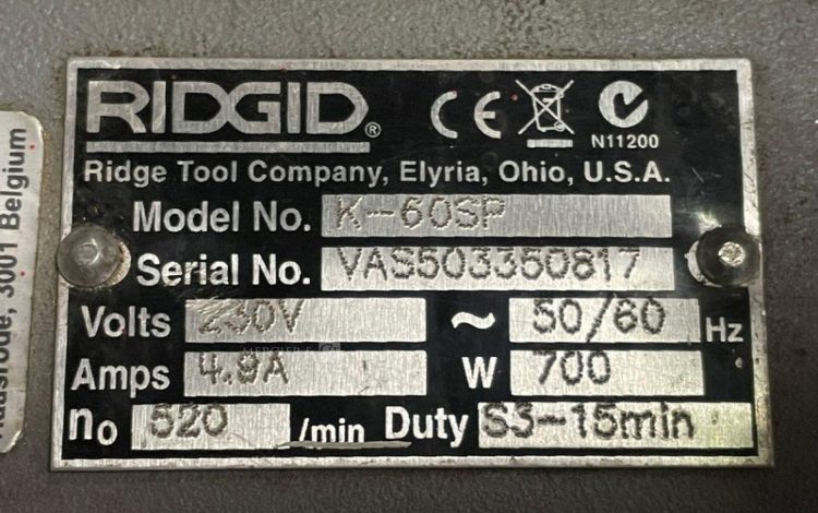 RIDGID K-60SP  DEB010431