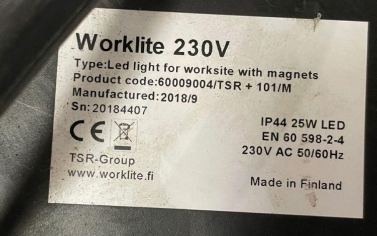 WORKLITE LED LIGHT  LAN010024