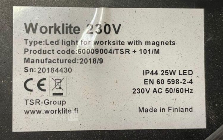 WORKLITE LED LIGHT  LAN010024