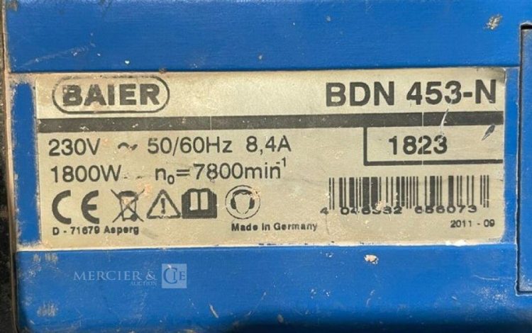 BAIER BDN453-N  RAI010283