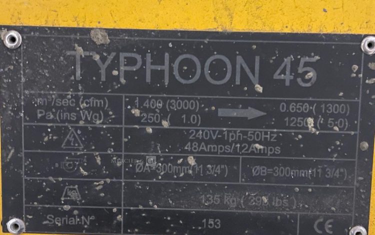 CALOREX TYPHOON 45  SOU010203