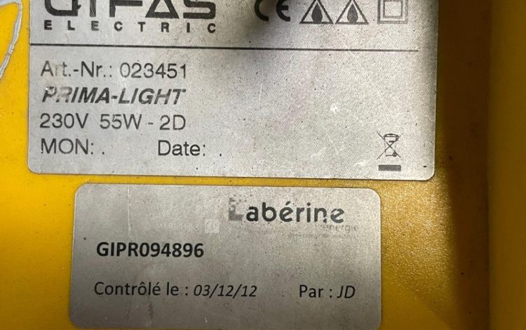 GIFAS PRIMA-LIGHT  SPO010123