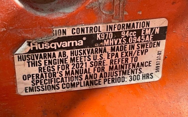 HUSQVARNA K970  TRO010112