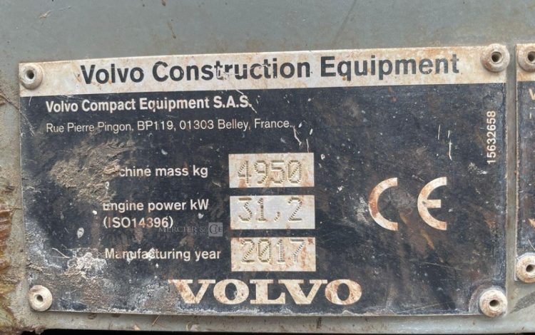 VOLVO ECR50D  266065