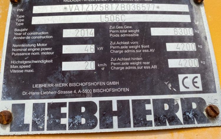 LIEBHERR L506C  B036577