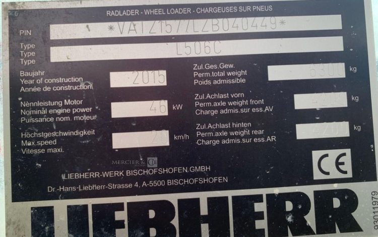 LIEBHERR L506C  B040449