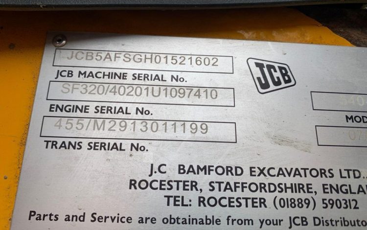 JCB 540-170BT  52380265