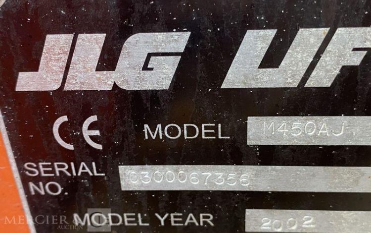 JLG NACELLE ARTICULEE ELECTRIQUE  2162