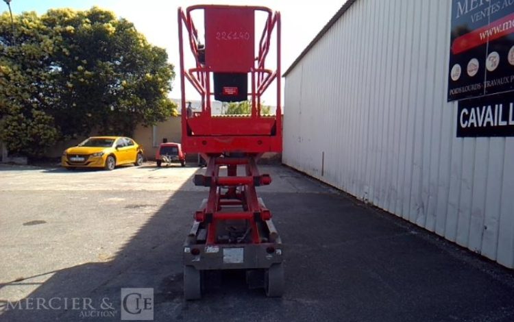 HAULOTTE NACELLE PLATEFORME CISEAUX COMPACT 8  – 8M – 473H – AN2016  226140