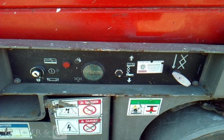 HAULOTTE NACELLE PLATEFORME CISEAUX COMPACT 8  – 8M – 473H – AN2016  226140