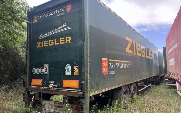 GENERAL_TRAILERS SEMI REMORQUE FOURGON 2 ESSIEUX VERT 291TR79
