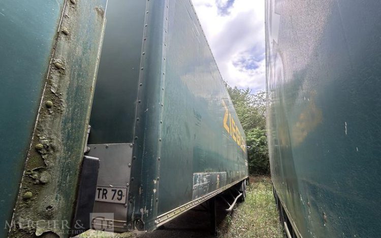 GENERAL_TRAILERS SEMI REMORQUE FOURGON 2 ESSIEUX VERT 291TR79