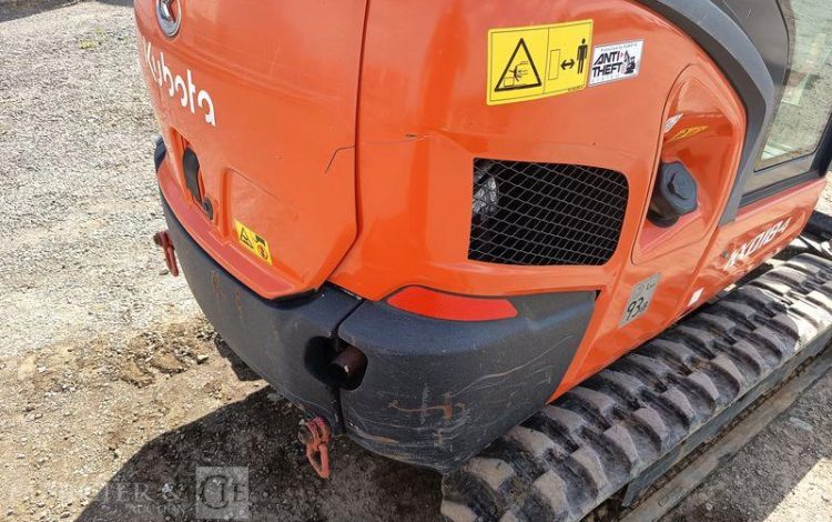 KUBOTA MINI PELLE KX018-4  – 1,8 TONNE – DIESEL – 984 HEURES – ANNEE 2020  71 196