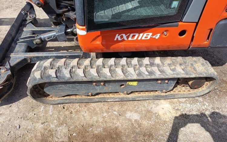 KUBOTA MINI PELLE KX018-4  – 1,8 TONNE  71196