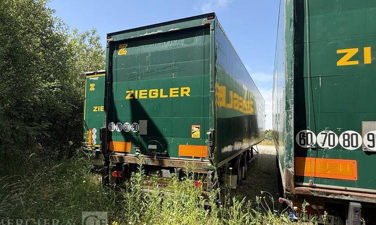 GENERAL_TRAILERS SREM FOURGON 2 ESSIEUX RIDEAU FIT 27T VERT 9778TQ79