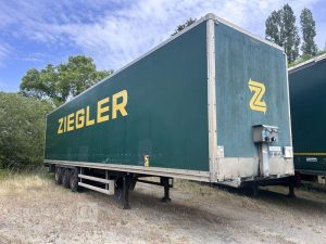 TROUILLET SREM FOURGON 3 ESSIEUX 38T RIDEAUX FIT VERT BR-888-KR