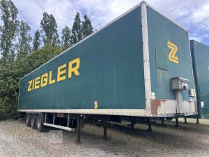 TROUILLET SREM FOURGON 3 ESSIEUX 34T RIDEAU FIT VERT BY-405-MC