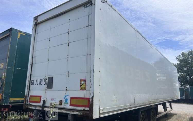 TROUILLET SREM FOURGON 2 ESSIEUX 27T RIDEAU FIT BLANC BY-560-ZC