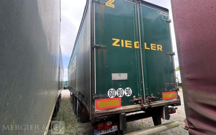 TROUILLET SREM FOURGON 3 ESSIEUX 38T VERT CA-761-QJ
