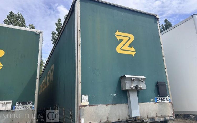 TROUILLET SREM PLSC 3 ESSIEUX 34T RIDEAU FIT VERT CB-973-NZ