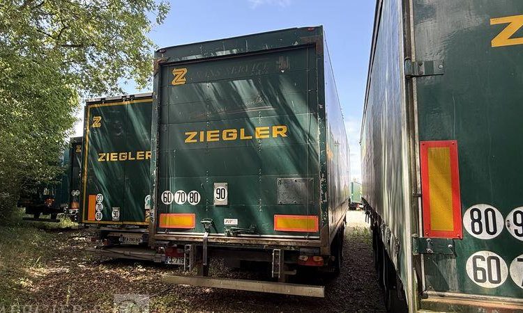 TROUILLET SREM FOURGON 2 ESSIEUX 27T RIDEAU FIT VERT CC-719-ZT