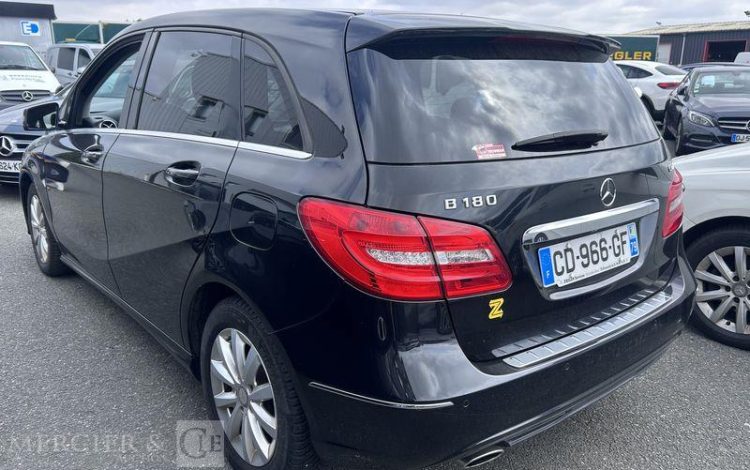 MERCEDES CLASSE B 1.8 180 CDI 110ch BUSINESS 7G-DCT NOIR CD-966-GF