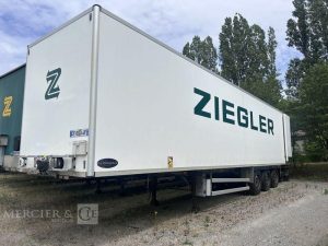 LECITRAILER SREM FOURGON 3 ESSIEUX 38T BLANC CF-003-JF