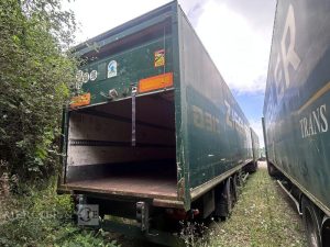 TROUILLET SREM FOURGON 3 ESSIEUX 34T VERT CG-391-QW