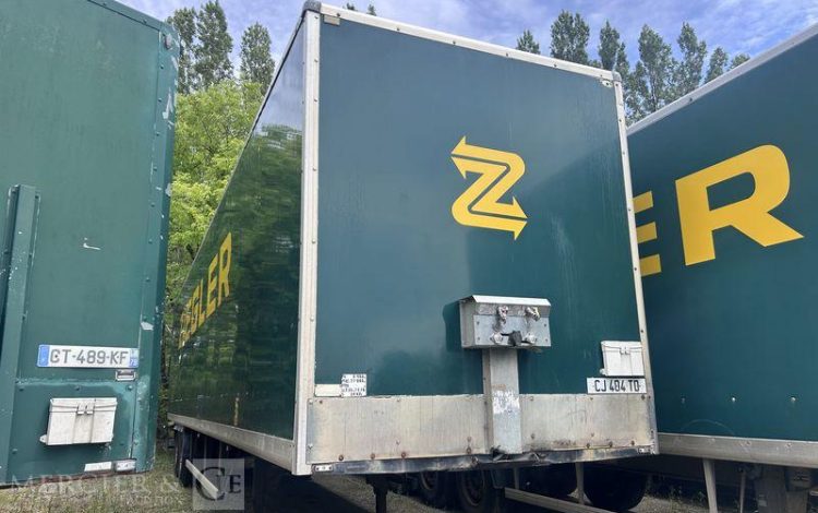 KRONE SREM FOURGON 2 ESSIEUX 27T VERT CJ-404-TD