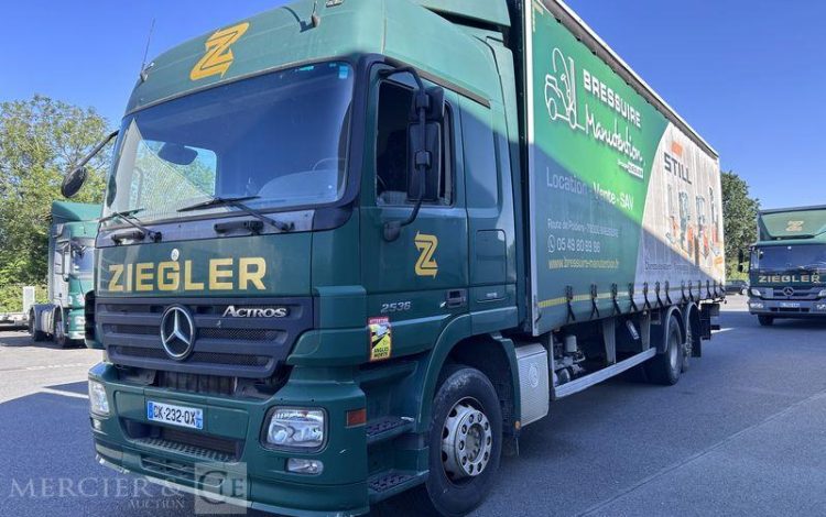 MERCEDES ACTROS 2538 6/2 VERT CK-232-QX