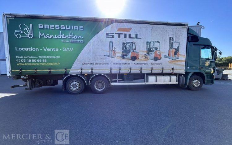 MERCEDES ACTROS 2538 6/2 VERT CK-232-QX