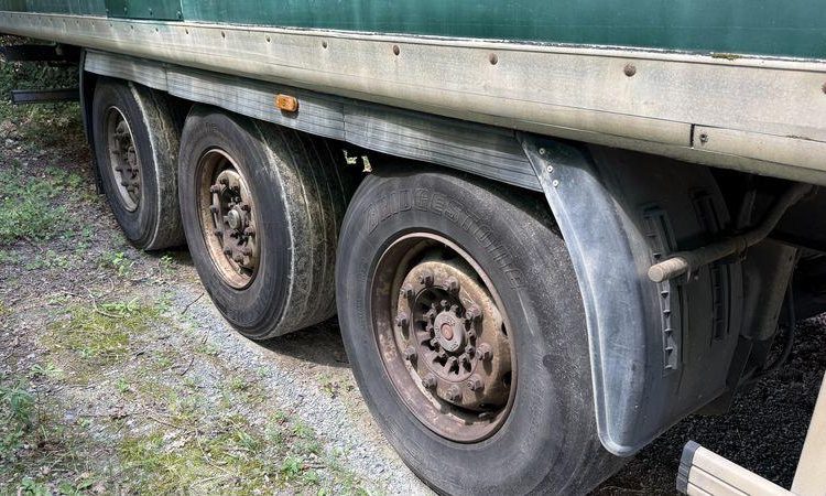TROUILLET SREM FOURGON 3 ESSIEUX 34T RIDEAU FIT VERT CL-082-TM