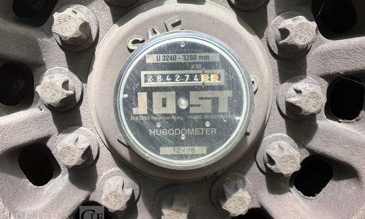TROUILLET SREM FOURGON 3 ESSIEUX 34T RIDEAU FIT VERT CL-082-TM