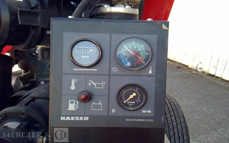 KAESER COMPRESSEUR M20 2000L/MN – 7BARS – 1516H – AN2012  CL-538-FJ